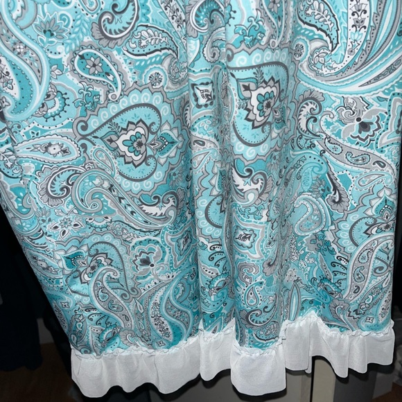 Blue Paisley Teddy - Picture 2 of 6